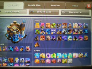 بيع حساب كلاش اوف كلانس