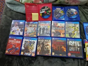 العاب بلاي ستيشن 4 بحال الوكالة والجديد بدون اي خدش