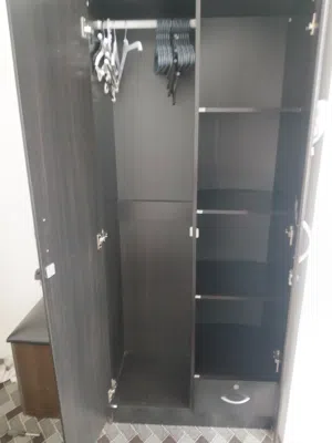 2 door wooden cabinet new condition