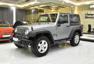 Jeep Wrangler Sport ( 2016 Model ) in Silver Color GCC Specs