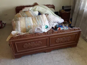 غرفه نوم كامله نوعيه خشب ممتازه زان تفصيل بسعر مغري