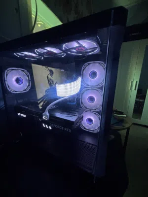 GAMING PC CASE 7 FANS