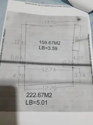 ارض في قاع القيضي 3.6 لبنة على شارع الاربعين