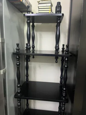 4 tier shelf table