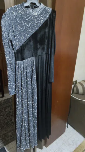 فستان سهرة  لابيع. شتوي شامواو  وترتر