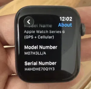 Apple watch جيل 6