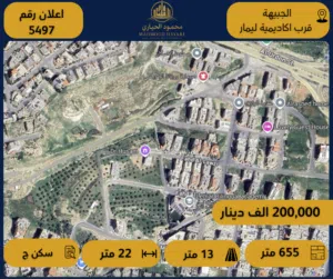 Residential Land for Sale in Amman Jubaiha