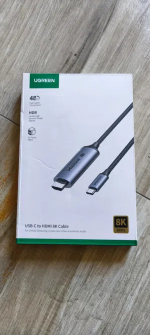 سلك hdmi to type c 8k 60 hz