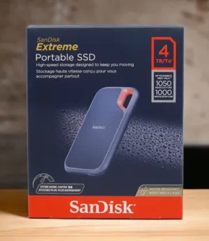 السلام عليكم   SanDisk Extreme Portable SSD 4TB