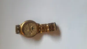 ساعة تيتان كلاسيك أصلية عدادات شغالين بالكامل (Titan Moonphase)