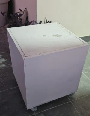 Storage box on 360° wheels. BD3