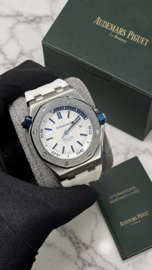 Audemars Piguet Royal Oak Offshore White Dial Luxury Watch – Full Set