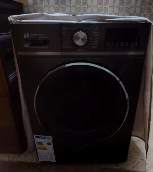 غسالة National Sonic سعة 10 كيلو - شبه جديدة - استعمال خفيف