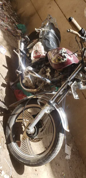 دراجة زلزال نضيف ومجمرك