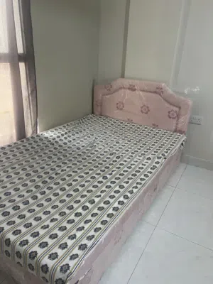 Pink beautiful bed