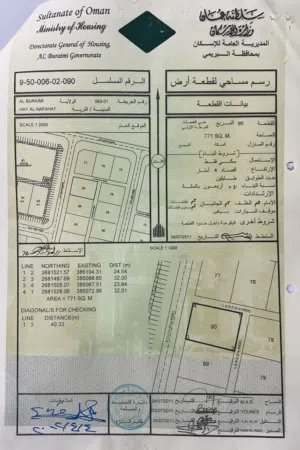 للبيع ارض في حي النفحات