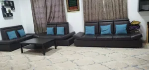 07 Seater Sofa Dark Brown for Sale