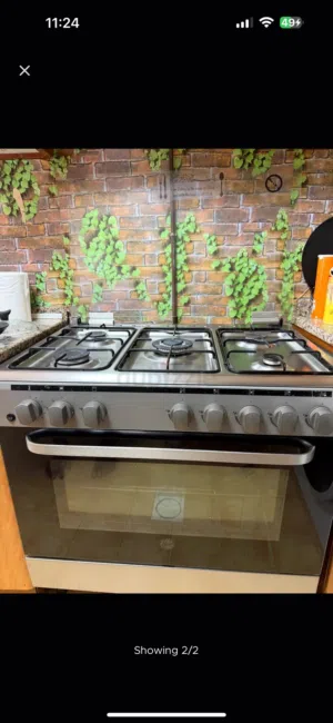 5 burner cooking range ! Good condition  URGENT SELLING