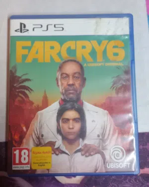 far cry 6 cd ps5  مستعمله استعمال خفيف جدا