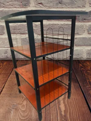 Multipurpose 3 layer Table with storage shelves