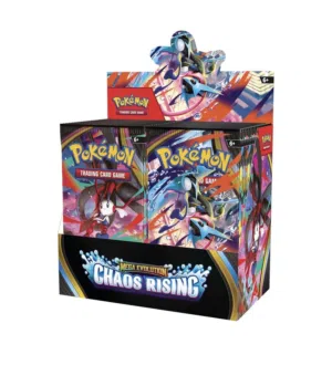 Each Chaos Rising Booster Box contains 36 booster packs - Sealed