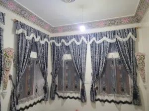 ستاير بجميع انواعها واقمشه وادوات الستاير حراج الصافيه واقمشه بانواهدعها وسعر خيالي