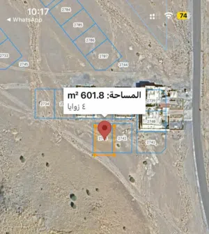 أرض للبيع مرتفعات نخل