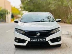 Honda civic 2017 model full option with sunroof 360 camera leather seats push button start with remo