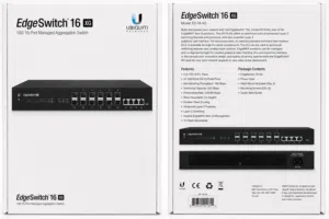 EdgeSwitch 16 XG (10G 16- port managed aggregation switch