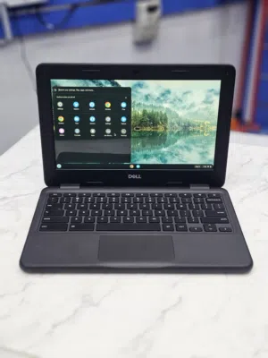 DELL CHROMEBOOK INTEL CELERON PROCESSOR 4GB RAM 32 GB STORAGE 11.6 INCH TOUCH SCREEN DISPLAY