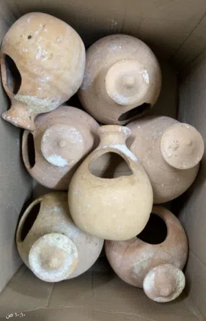 جحل من الفخار تصلح الطيور