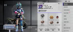 حساب ببجي مستوى 58 مع إمكانية الوصول إلى نقاط RP للبيع بسعر خاص