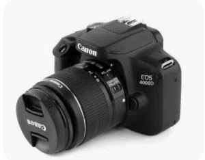 Canon EOS 4000D DSLR Camera with Lens (Fresh Condition)