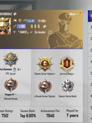 Season 9 old account