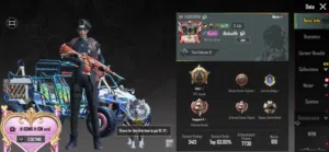 حساب ببجي ميثك فاشن للبيع