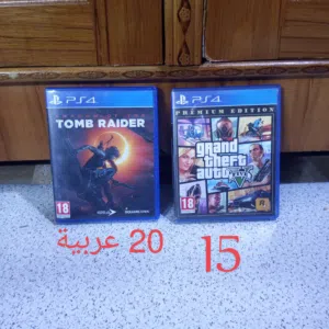 gta و تومب رايدر عربية