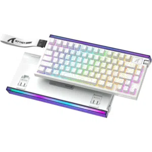 كيبورد اتاك شارك مغناطيسي سلكي اصلي ATTACK SHARK R85HE MAGNATIC WIRED KEYBOARD 75%