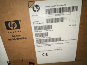 HP Pro 2000 MT  PC جديد