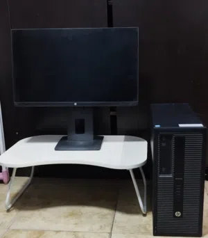 HP Desktop PC + 24” Monitor Bundle – Excellent Condition