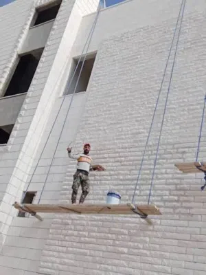 خدمة تنظيف الحجر قذف رملي مائي جلي بلاط