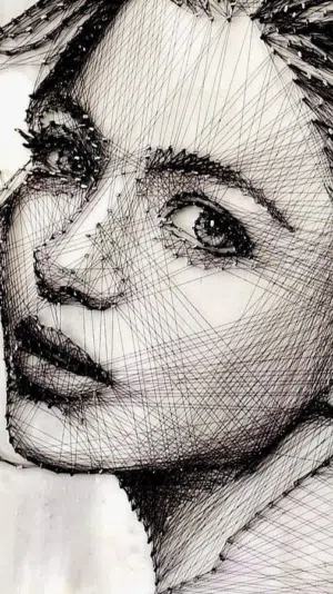 فن رسم بالخيط