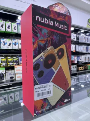 ZTE NUBIA MUSIC DTsx  جهاز زد تي اي ميوزك  بسعة 128 جيجابايت  جديد كفالة الوكيل سنة
