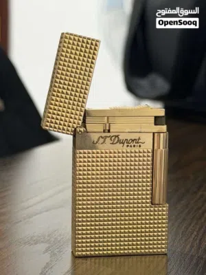 قداحة S.t Dupont مطلية ذهب