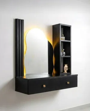 Pack Luxe مرآة + درج + رف  Pack Luxe Miroir + Tiroir + Étagère