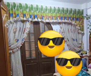 برقع ستاره غرفه اطفال مع الخشب