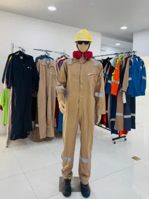 Overalls and safety equipment