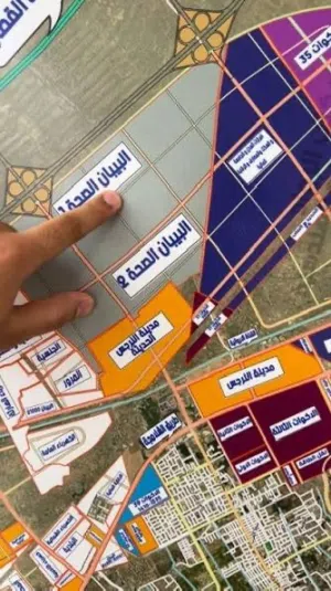 قطعة ارض في شط العرب البيبان /توزيع الصحه مساحة القطعه 250 متر مربع