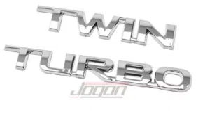 شارة "Twin Turbo" لسيارة لاند كروزر -