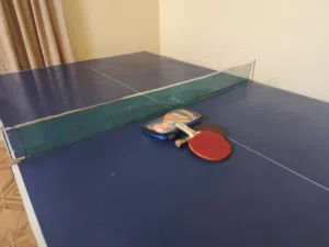 للبيع طاولة تنس مع مضارب (ريكتات) For sale: ping-pong table with rackets