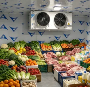 منضومات ومحركات غرف التبريد